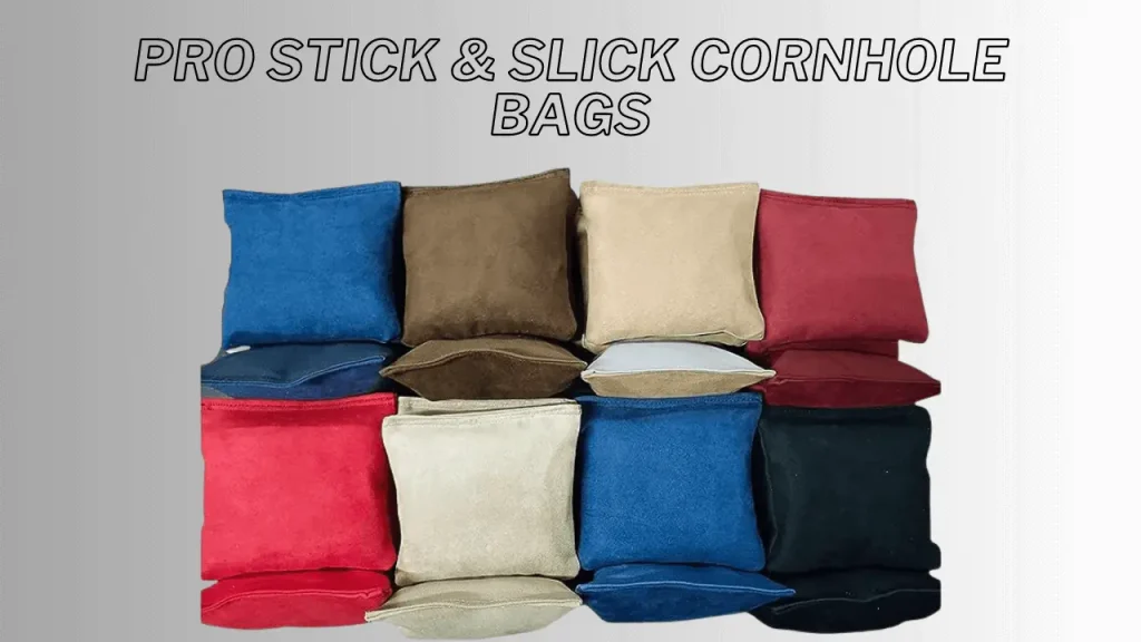 pro stick & slick cornhole bags