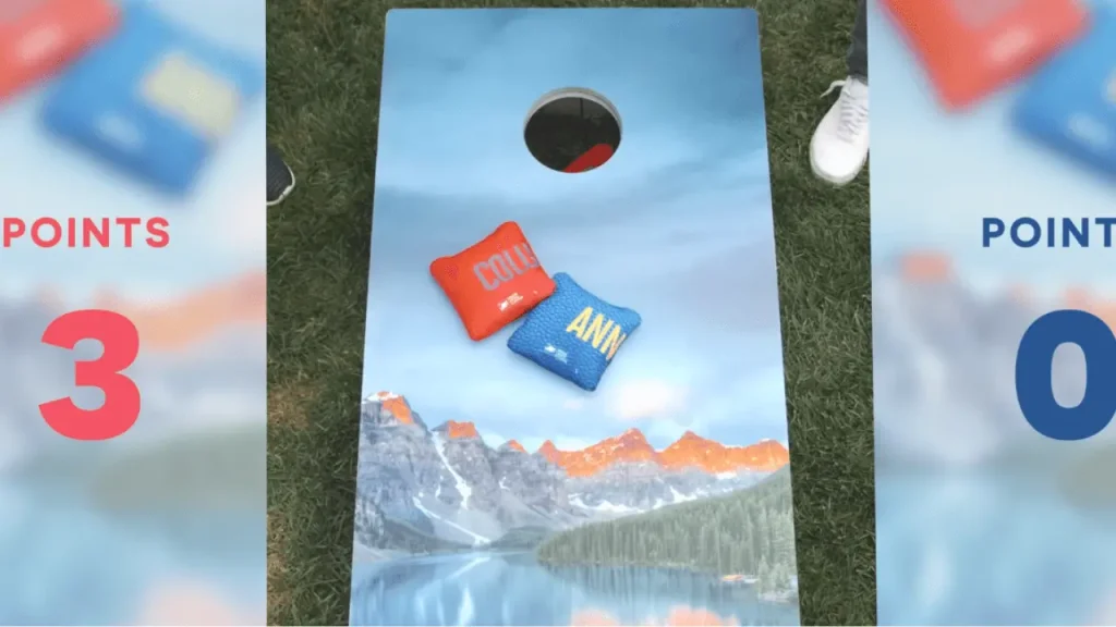 cornhole scoring